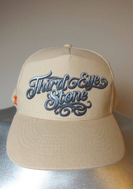 Casquette beige réglable